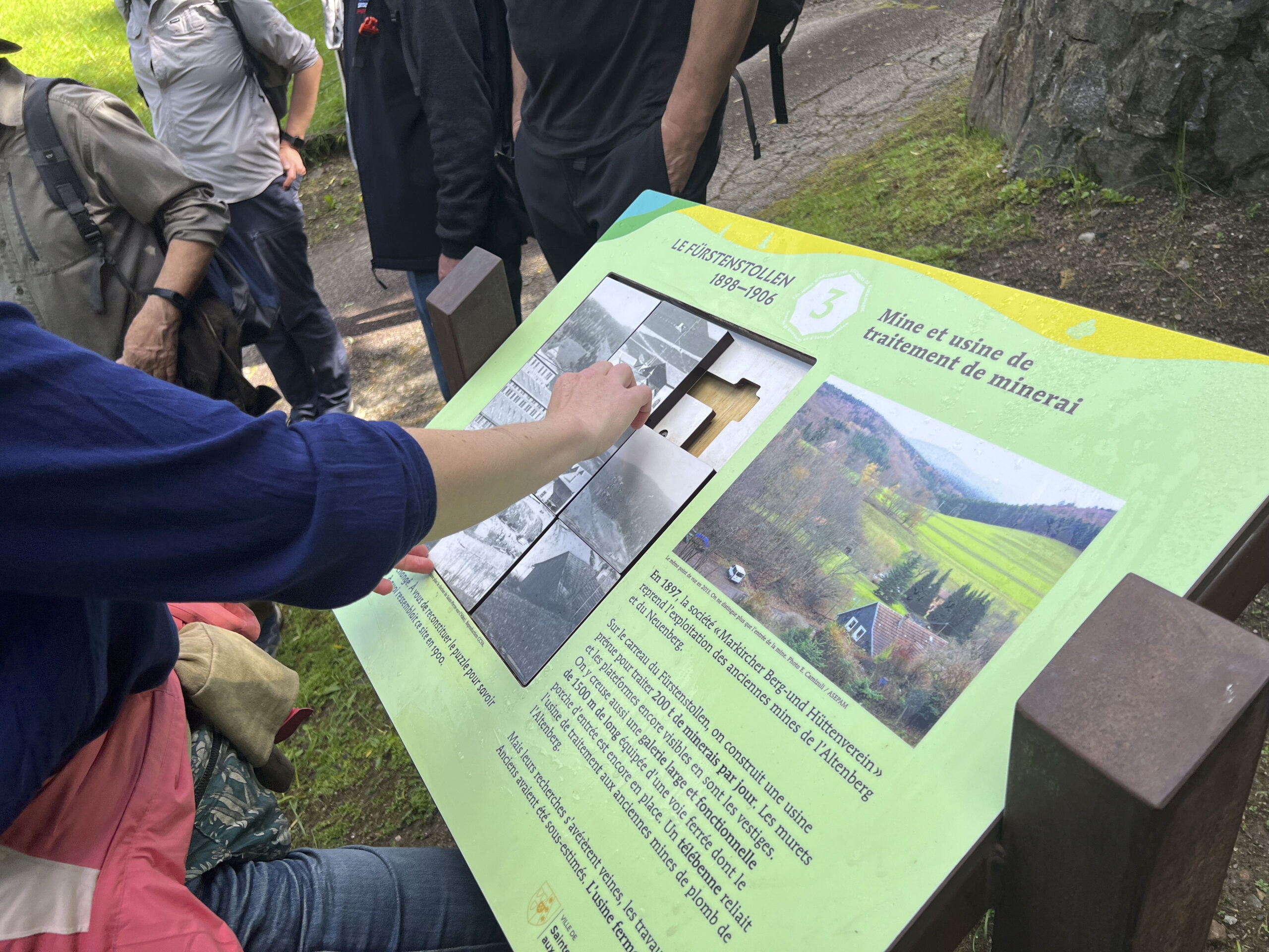 La SHVV à l’inauguration du chemin des « Mines d’argent des Seigneurs de Ribeaupierre »