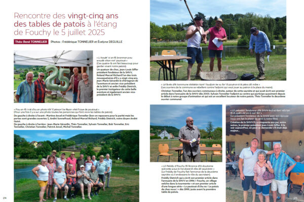 Extrait de l'annuaire 49 - année 2025 - pages 174 et 175.