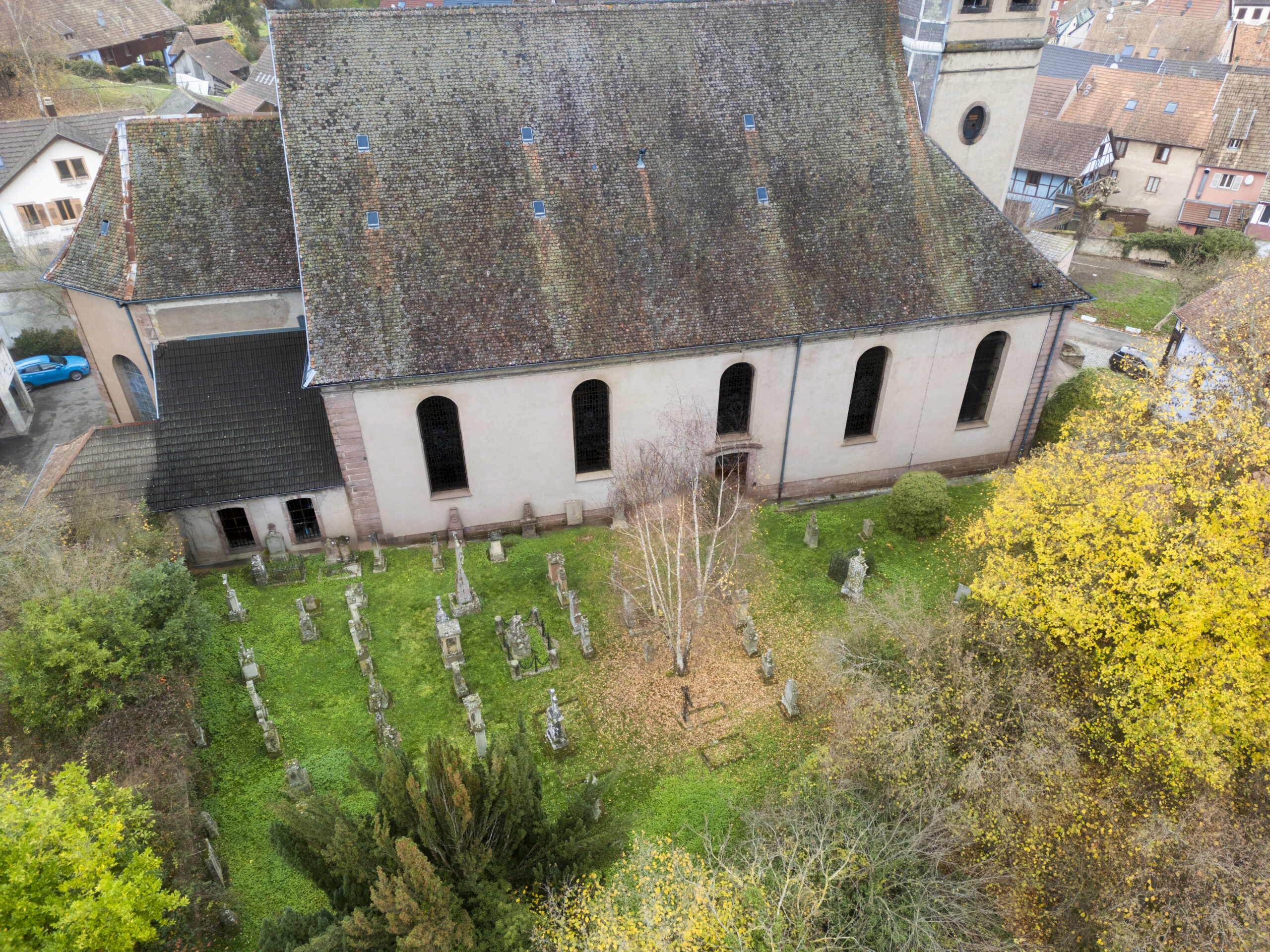Le cimetière (des) bourgeois de Villé.